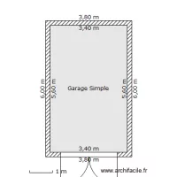 Garage Simple 19.19 M&sup2;