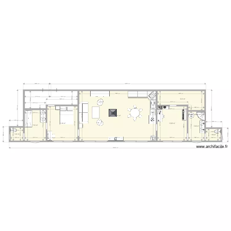 maison enterrée. Plan de maison enterrée. Plan de