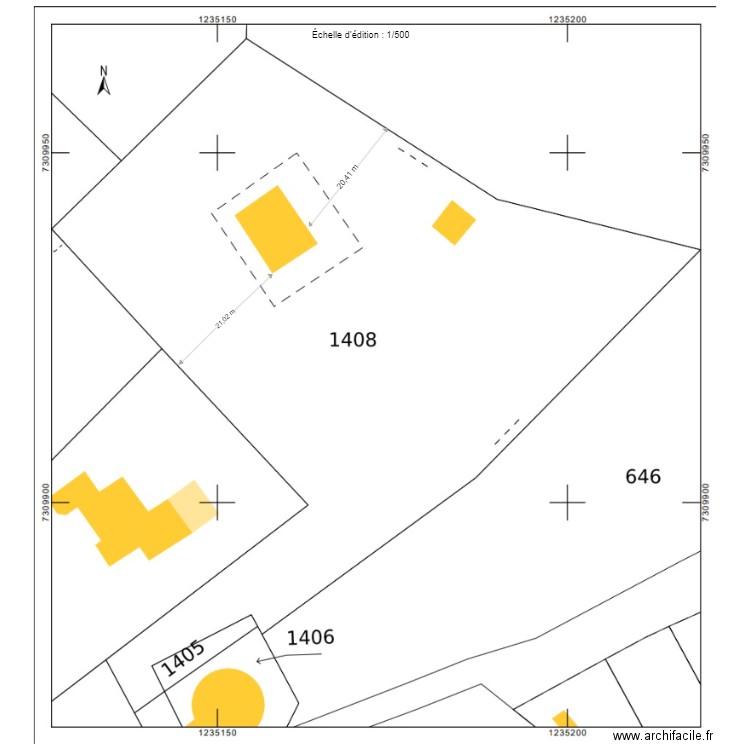 Cabane Trévou. Plan de 0 pièce et 0 m2
