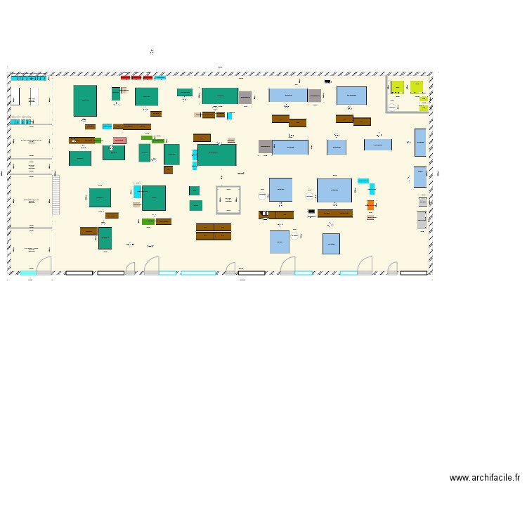 Locaux Version 2. Plan de 0 pièce et 0 m2