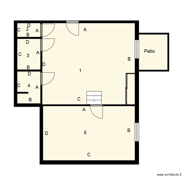 195188 DELON. Plan de 0 pièce et 0 m2