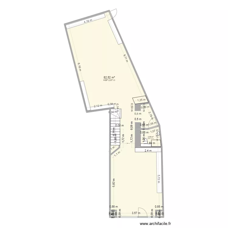 AXA plan etat existant. Plan de AXA plan etat existant. Plan de