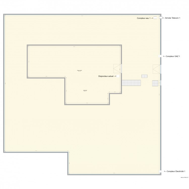 plan de masse portet Actuel. Plan de 0 pièce et 0 m2