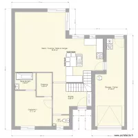 Etage 3 chambres cuisine agrandie