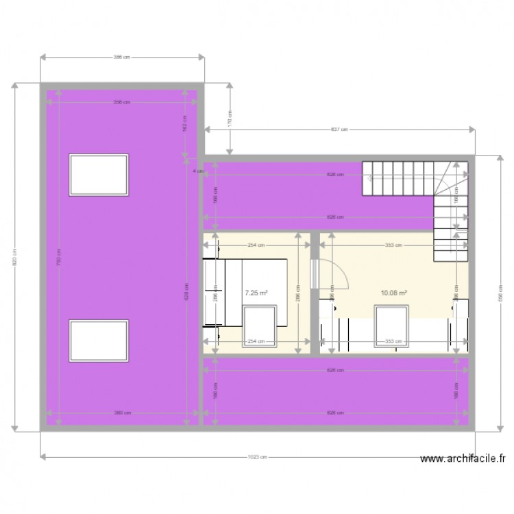 st lu 3eme etage bis. Plan de 0 pièce et 0 m2