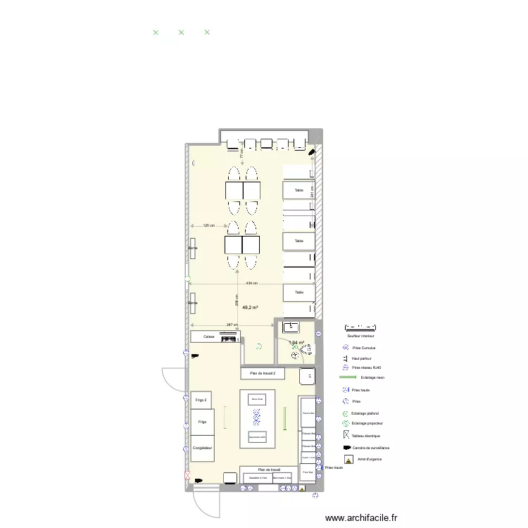 Plan d'am&eacute;nagement. Plan de 
