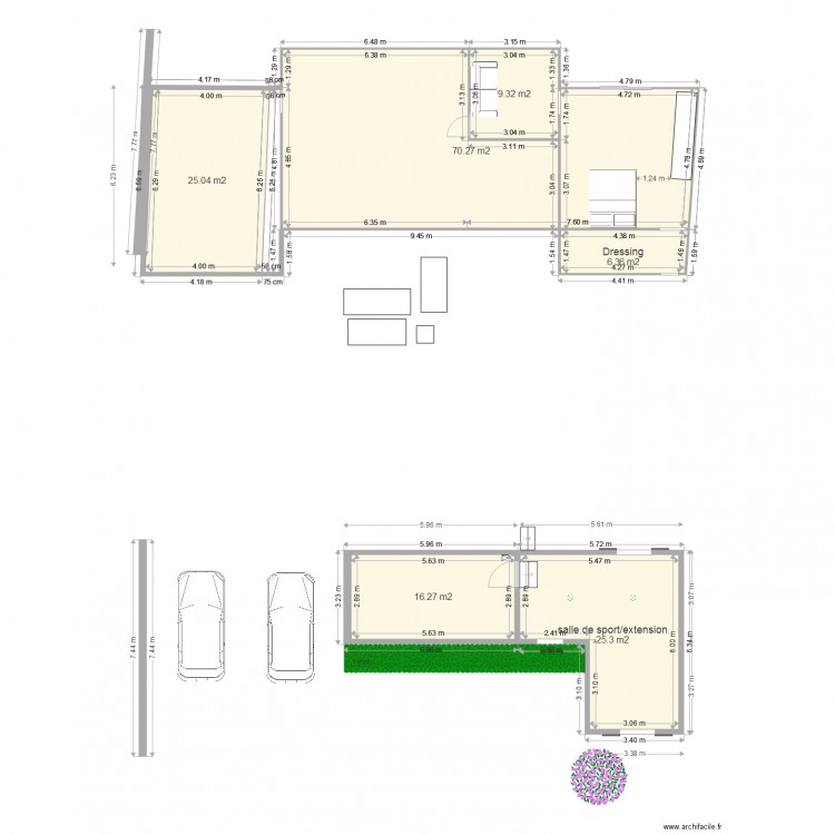 nathalie salle de sport etendue bis11. Plan de 0 pièce et 0 m2