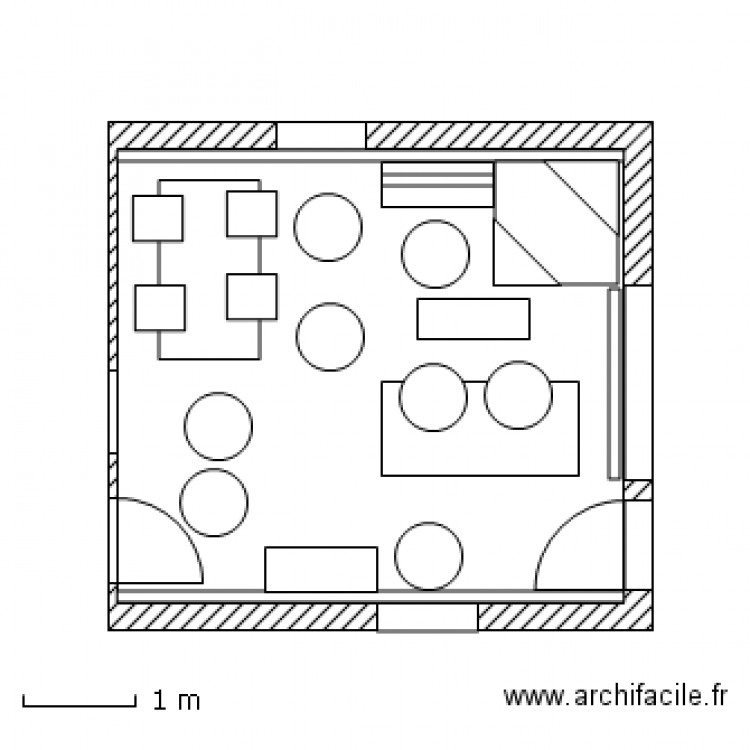 Plan séjour configuration 1 T3 BJG 16 Nov 2011. Plan de 0 pièce et 0 m2