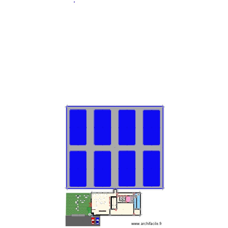 PLAN BMTP REVUE VOIE FÉRRÉES plus terrains. Plan de 23 pièces et -276 m2