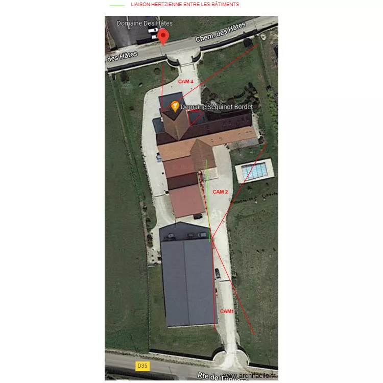 DOMAINE BORDET VIDEO. Plan de 