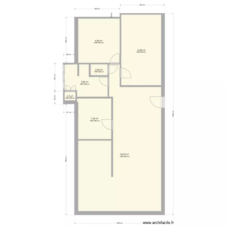 APPARTEMENT NETANYA. Plan de 