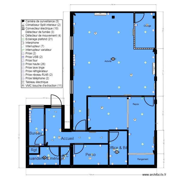 93M71B1 elec. Plan de 0 pièce et 0 m2