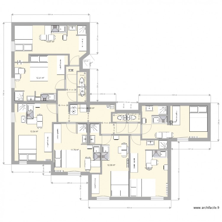 Studio 7 V1. Plan de 0 pièce et 0 m2