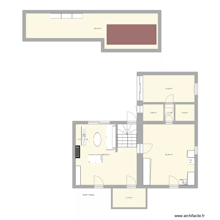 Pierre nantaise. Plan de 