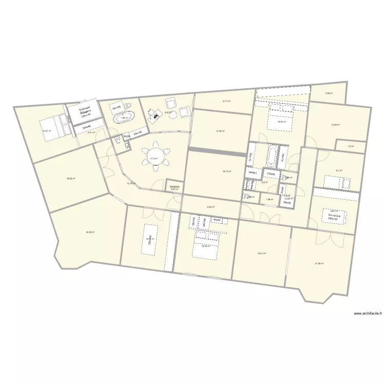 Tervuren 2 3 chambres V2. Plan de 0 pièce et 0 m2 Tervuren 2 3 chambres V2. Plan de 0 pièce et 0 m2