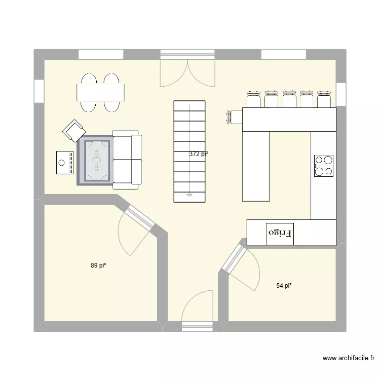 1572 chemin des hauteurs. Plan de 