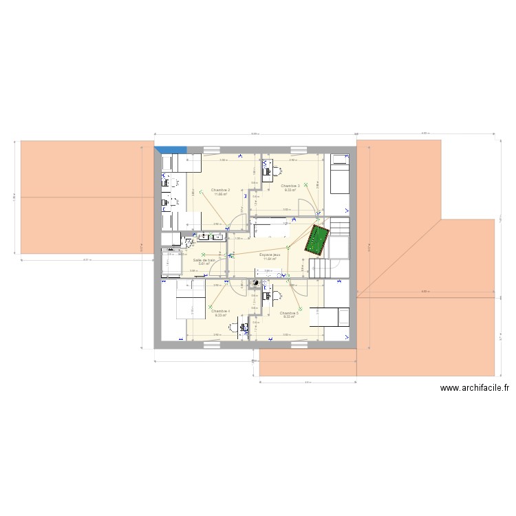 ETAGE 6. Plan de 0 pièce et 0 m2