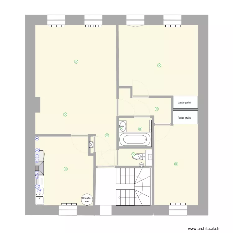 TDP R1 annonce. Plan de 