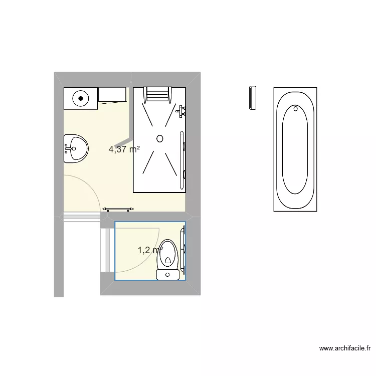 LEFRANC SIMONE 2. Plan de 