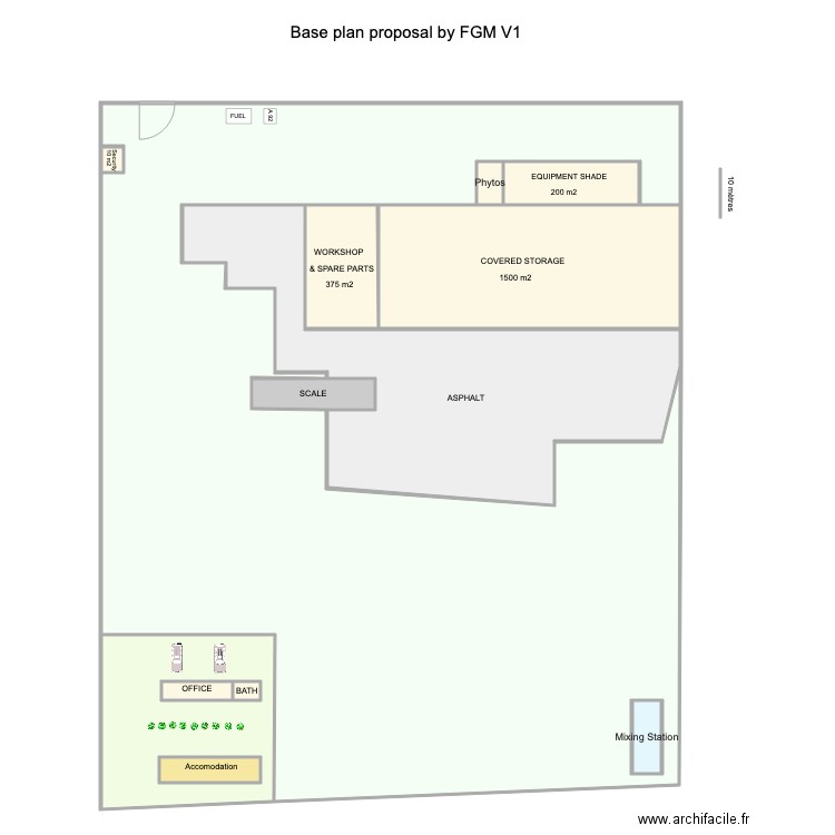 Butantaï V1. Plan de 0 pièce et 0 m2