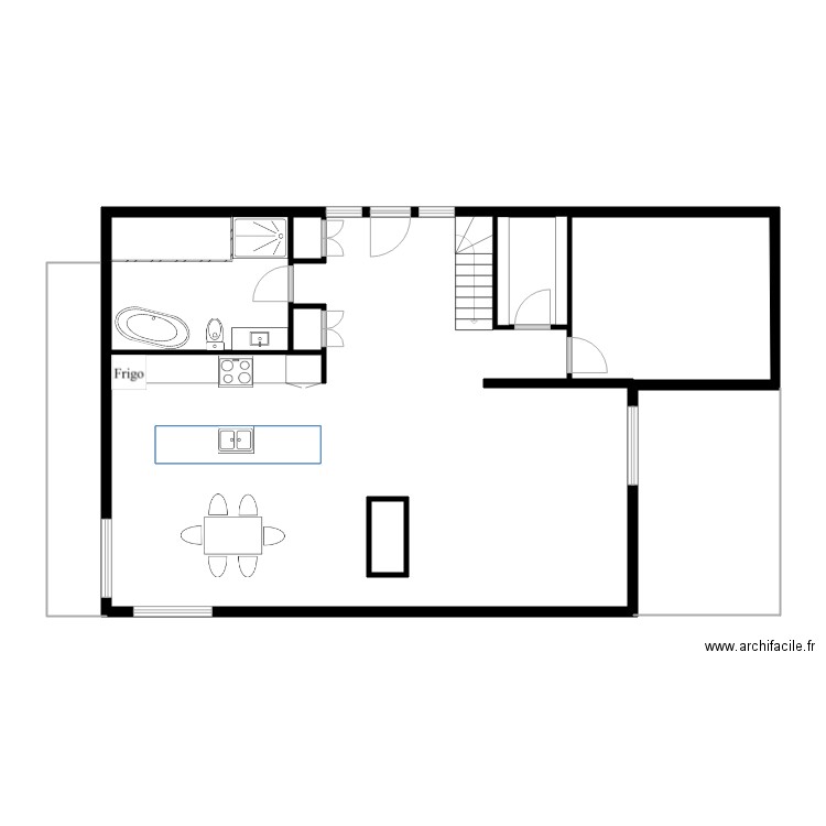 Côté Araujo. Plan de 0 pièce et 0 m2