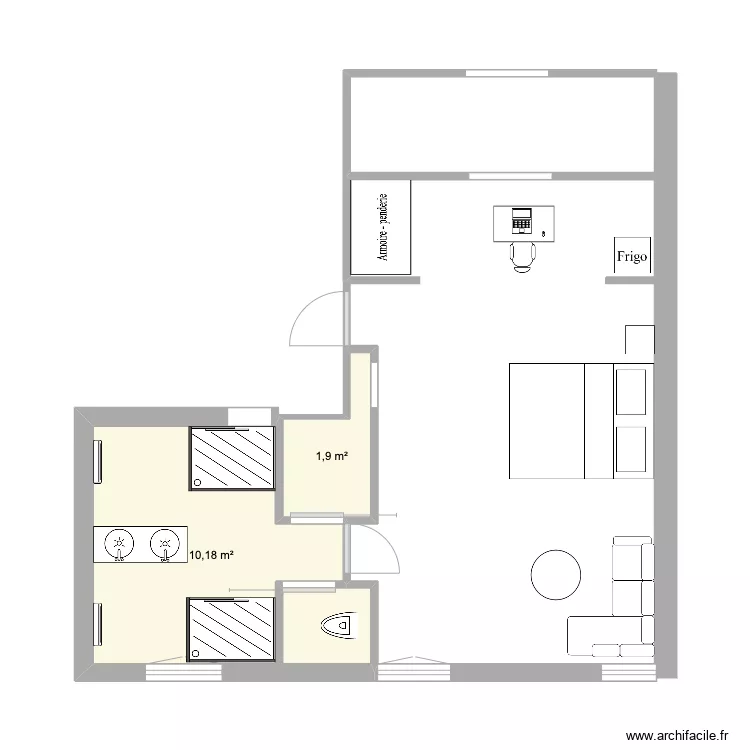 SDB 2eme etage new avec evolutions sdb. Plan de 