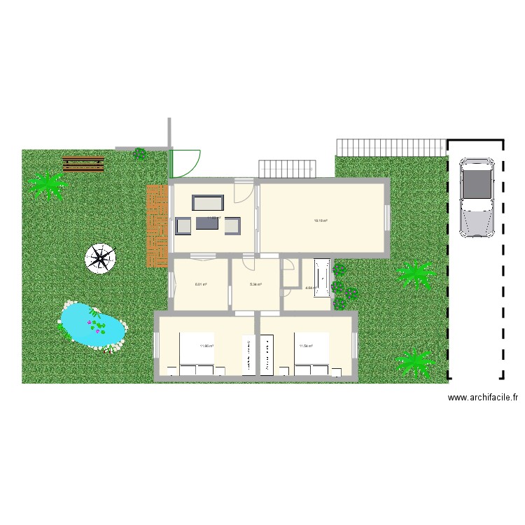 PLAN HOUSE 2. Plan de 0 pièce et 0 m2