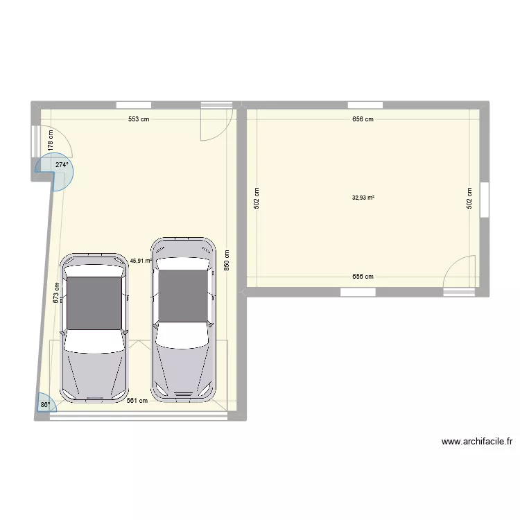 GARAGE DEF. Plan de 