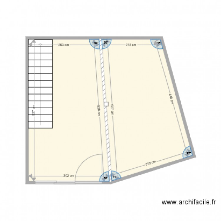 Forest existant. Plan de 0 pièce et 0 m2