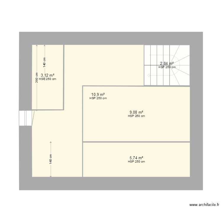 le pauder 2. Plan de 0 pièce et 0 m2