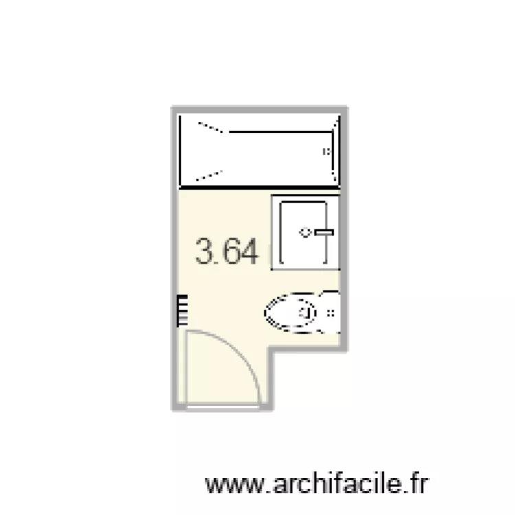 SDB DEWOITINE. Plan de 