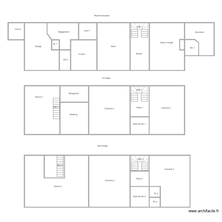 rethel 13 2eme DI. Plan de 