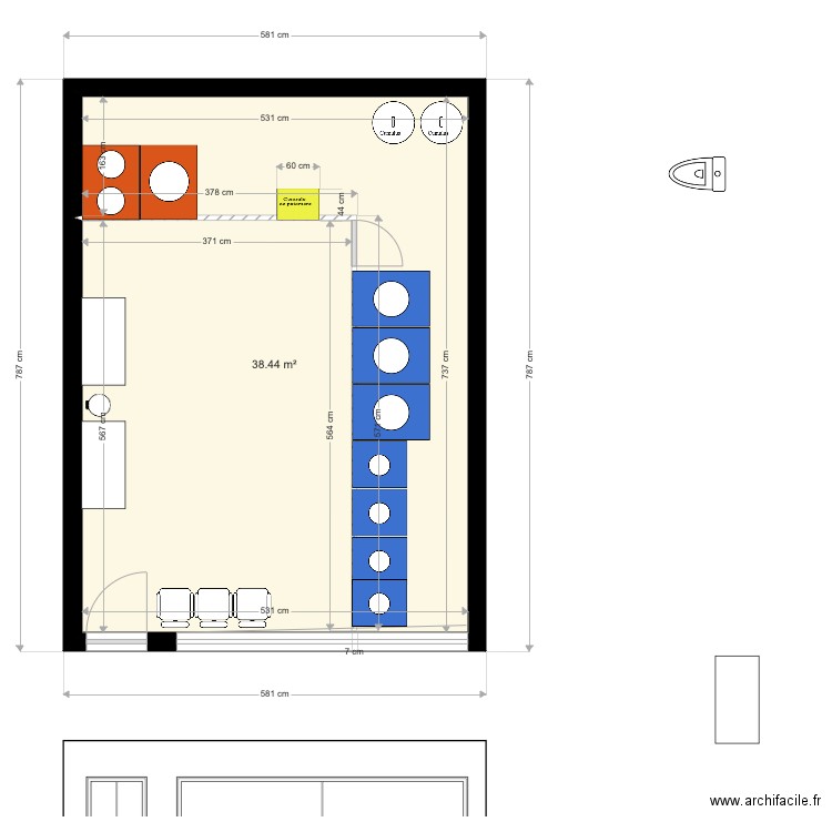 Caudéran. Plan de 0 pièce et 0 m2