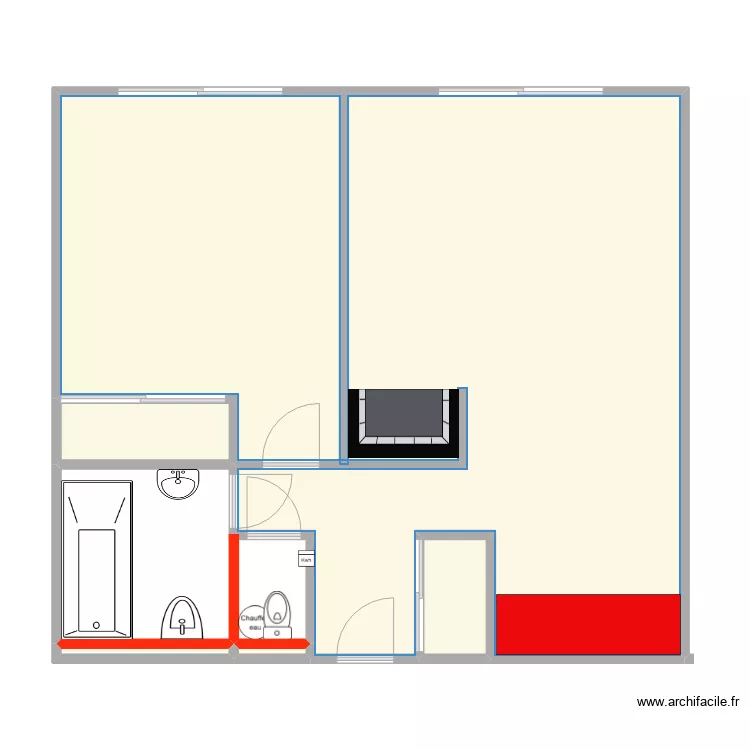 plan avant "LECHAPT". Plan de plan avant "LECHAPT". Plan de