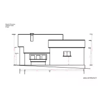Studio Picholine fa&ccedil;ade ouest projet 04 18