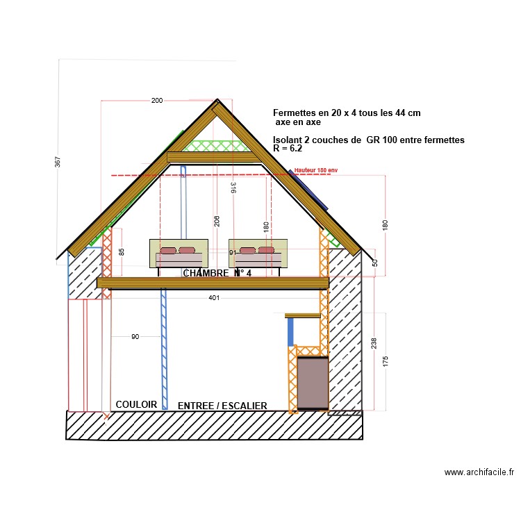 PONSAR  1 . Plan de 10 pièces et 418 m2