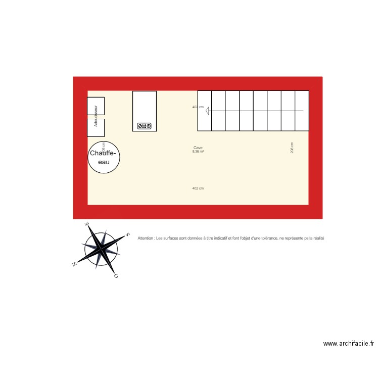 BI 3156 Cave coté. Plan de 0 pièce et 0 m2