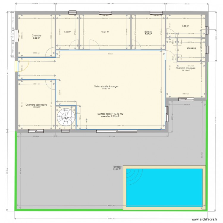 plan . Plan de 0 pièce et 0 m2