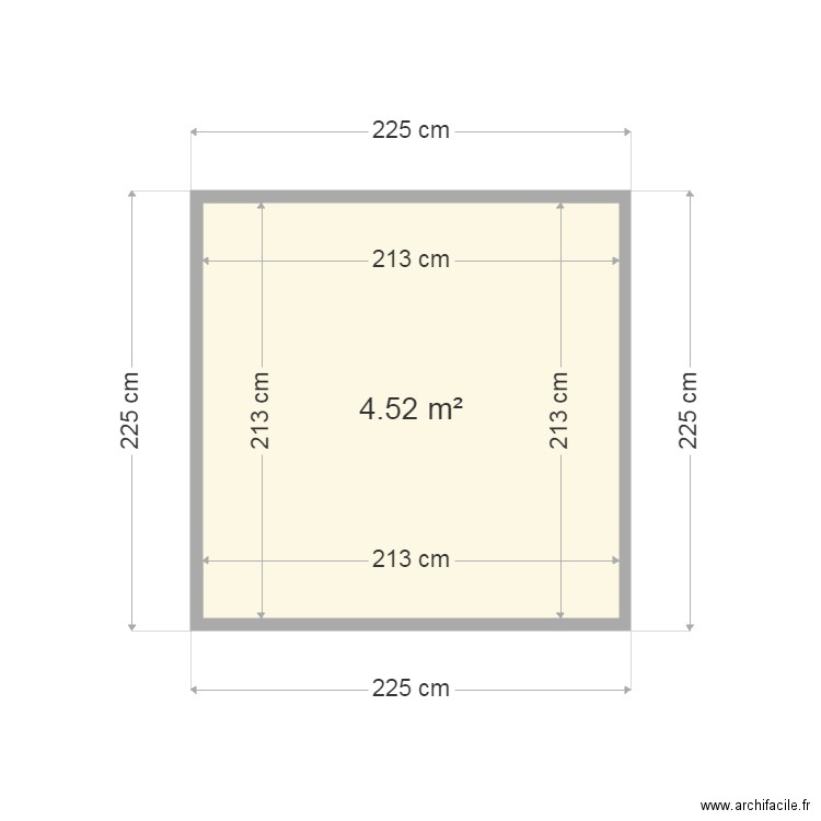 cabane de jardin. Plan de 0 pièce et 0 m2