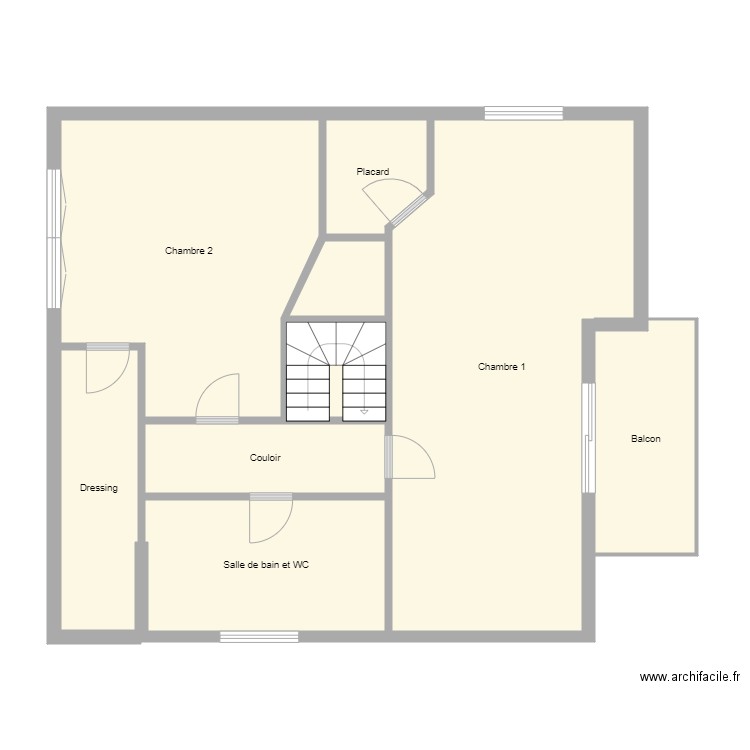 Croquis MASTIO Etage. Plan de 0 pièce et 0 m2