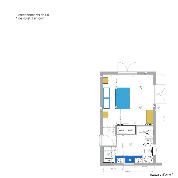 CHAMBRE RDC 1 3. Plan de 0 pièce et 0 m2