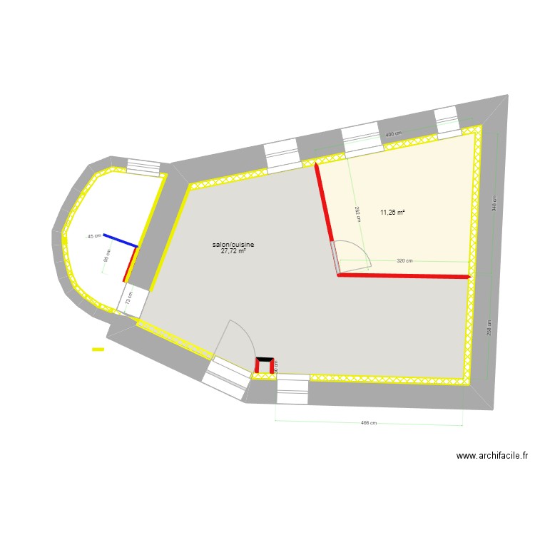 Razvan et Claire existant 5. Plan de 0 pièce et 0 m2