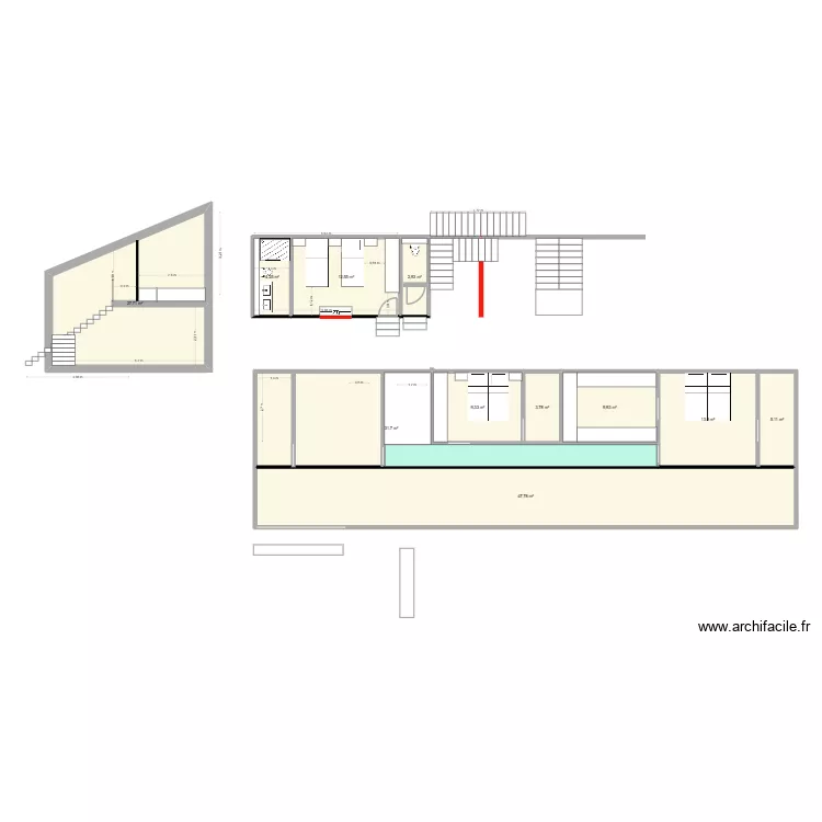 LOFT JOFFRE V12. Plan de 11 pièces et 169 m²