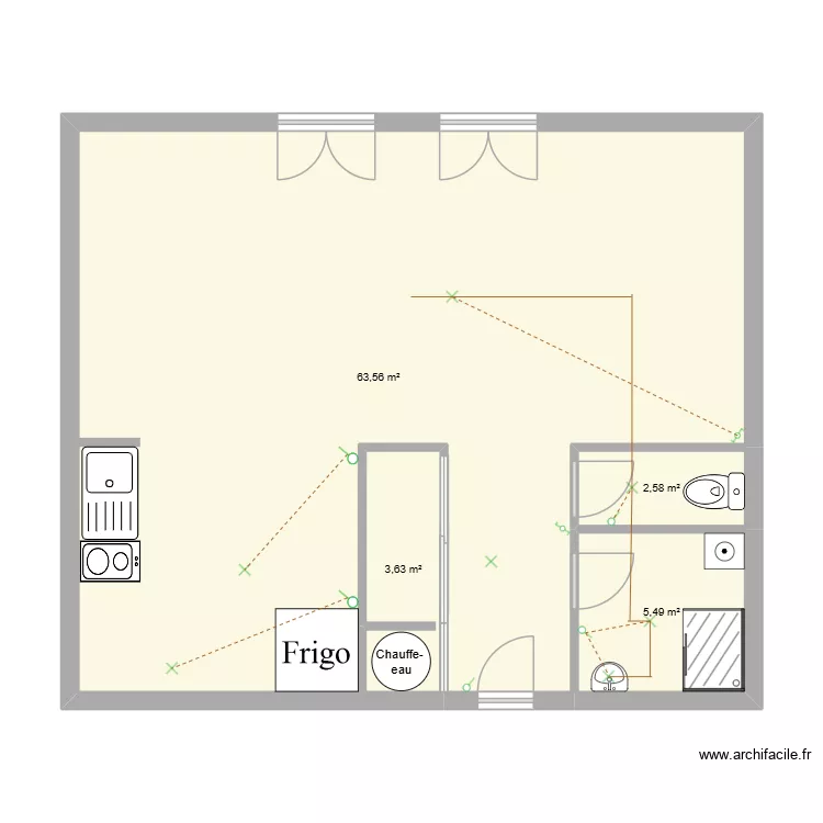 rauseo. Plan de 4 Pièces et 75 m² rauseo. Plan de 4 Pièces et 75 m²