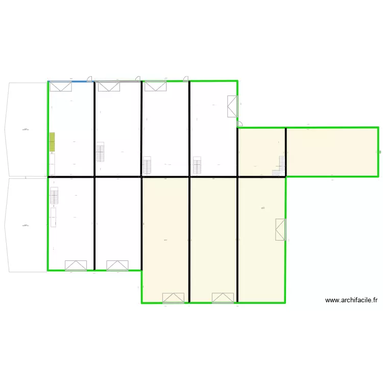 St Etienne rdc. Plan de 