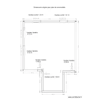 dimensions d'origine