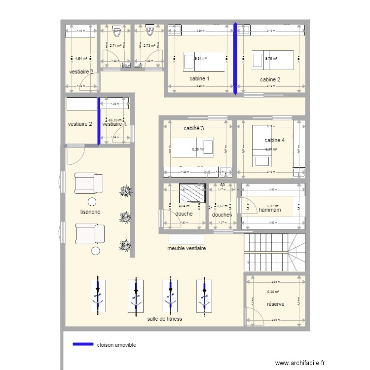 HOTEL SPA 3. Plan de 0 pièce et 0 m2