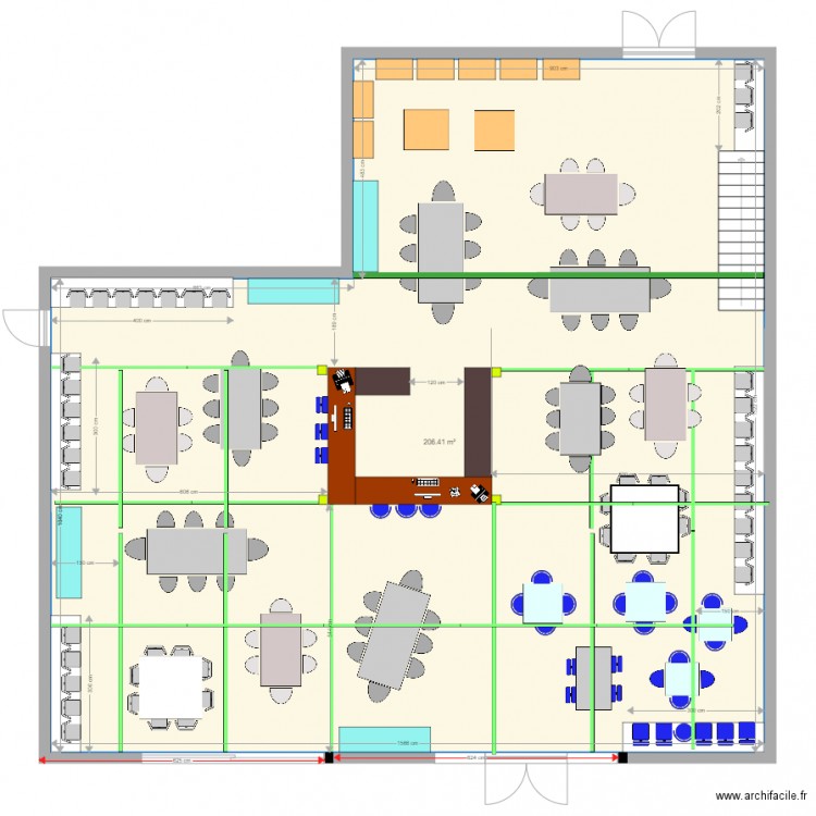 grand val mezz derniere poutres aménagements. Plan de 0 pièce et 0 m2