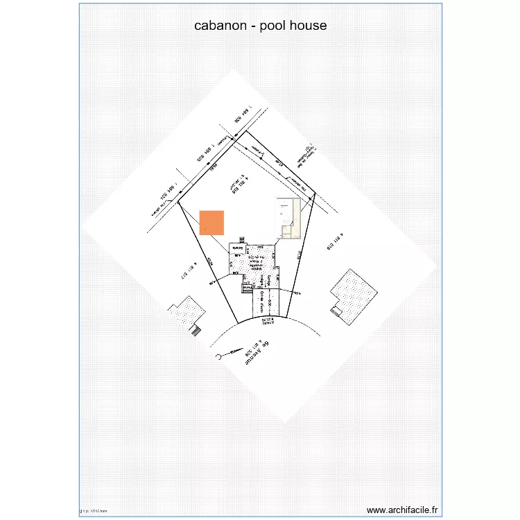 final implantation. Plan de 