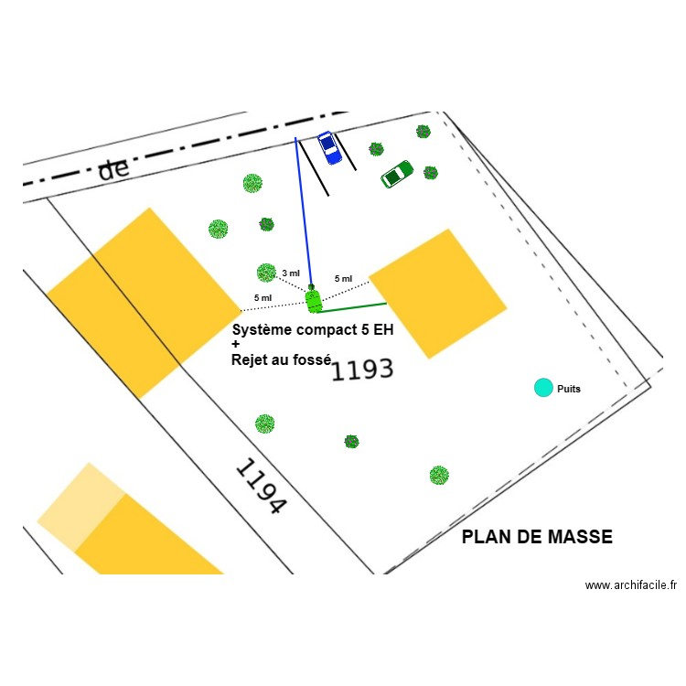 Thoreau. Plan de 0 pièce et 0 m2